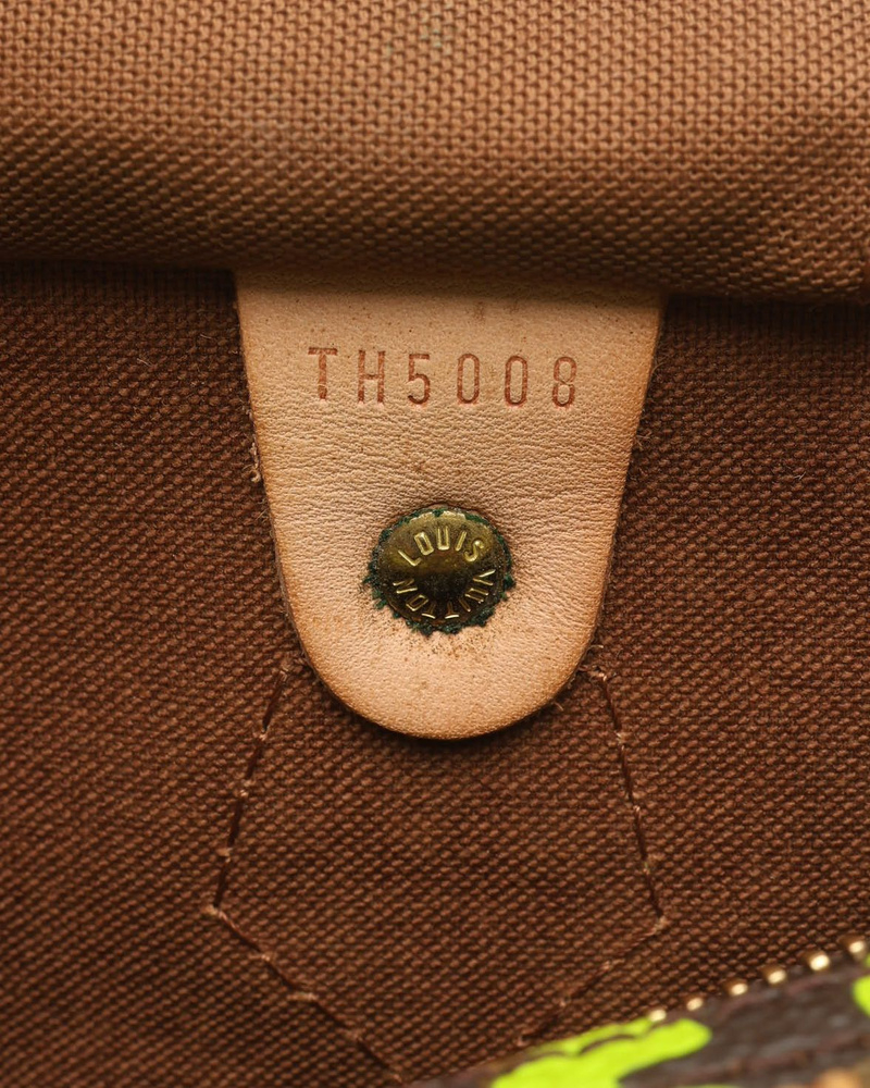 Louis Vuitton Monogram Graffiti Speedy 30 Bag