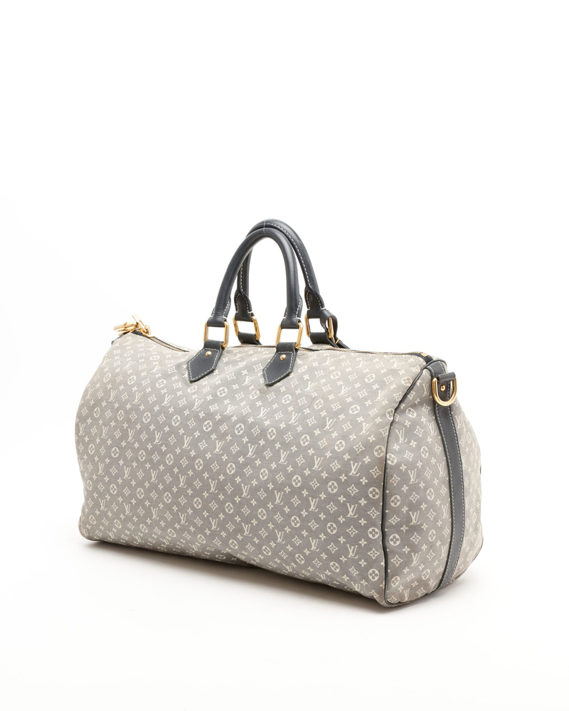 Louis Vuitton Monogram Idylle Speedy Voyage Bandoulière 45 Weekend Bag