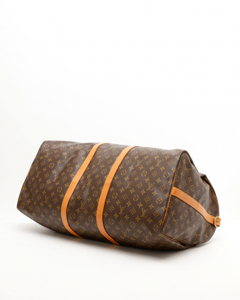 Louis Vuitton Monogram Keepall Bandoulière 60 Weekend Bag