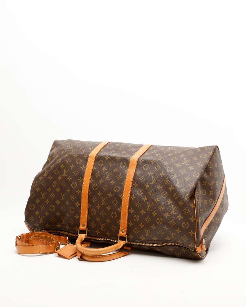 Louis Vuitton Monogram Keepall Bandoulière 60 Weekend Bag