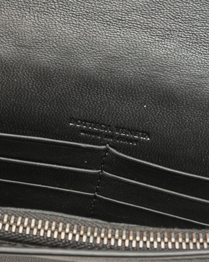 Bottega Veneta Intrecciato Knitted Flap Wallet on Chain Bag