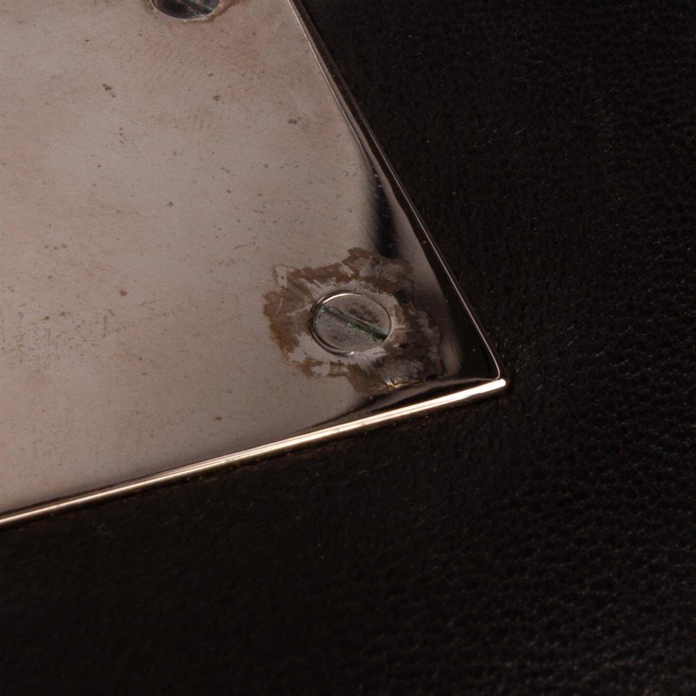 Chanel B Chanel Black Lambskin Leather Leather Quilted Lambskin Chocolate Bar Shoulder Bag France