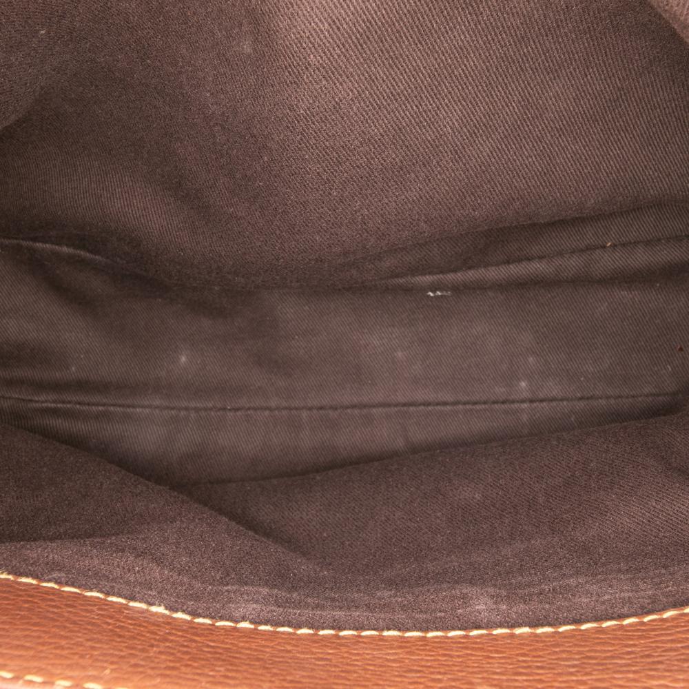 Celine B Celine Blue with Brown Denim Fabric Macadam Boogie Handbag China