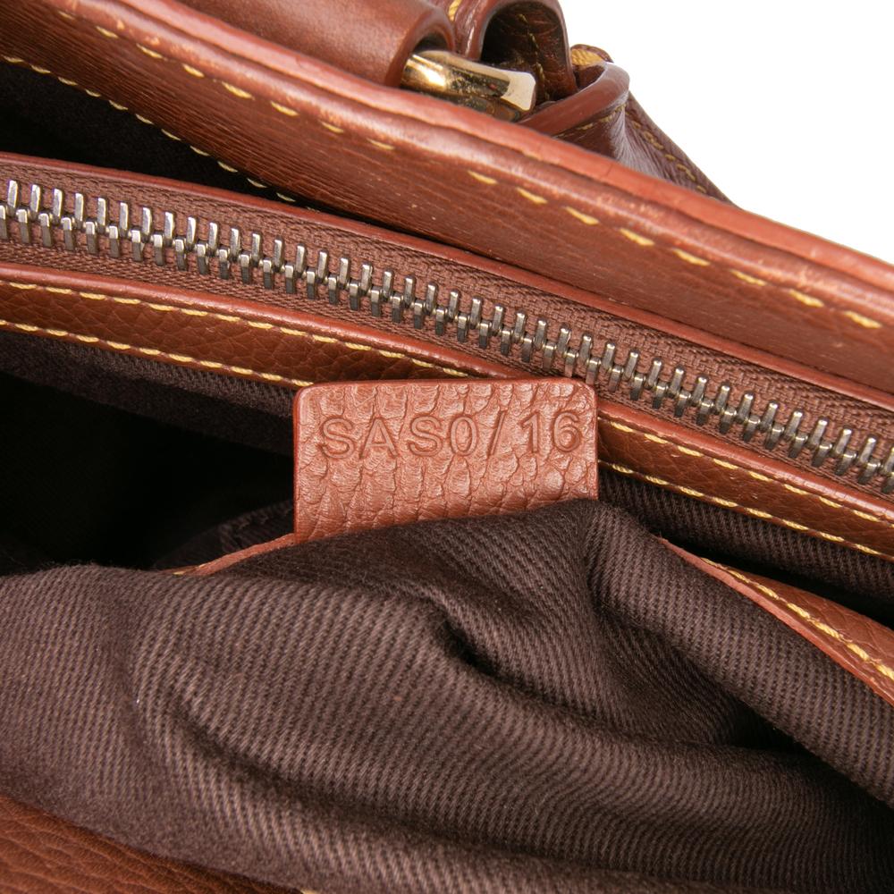 Celine B Celine Blue with Brown Denim Fabric Macadam Boogie Handbag China