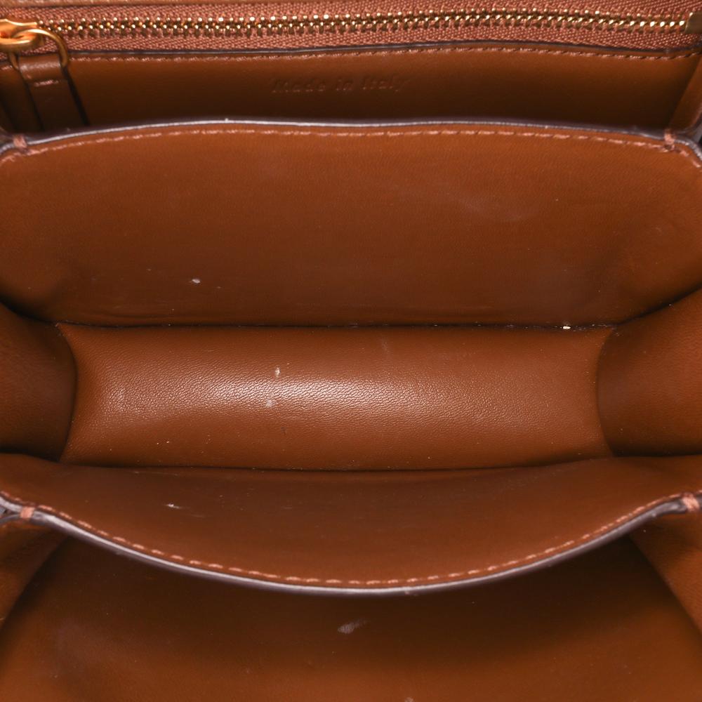 Celine B Celine Brown Calf Leather Small skin Classic Box Italy