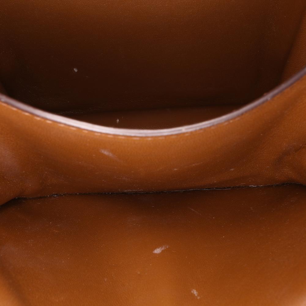 Celine B Celine Brown Calf Leather Small skin Classic Box Italy