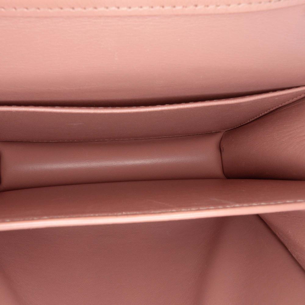 Celine B Celine Pink Rose Gold Calf Leather Teen skin Classic Box Italy