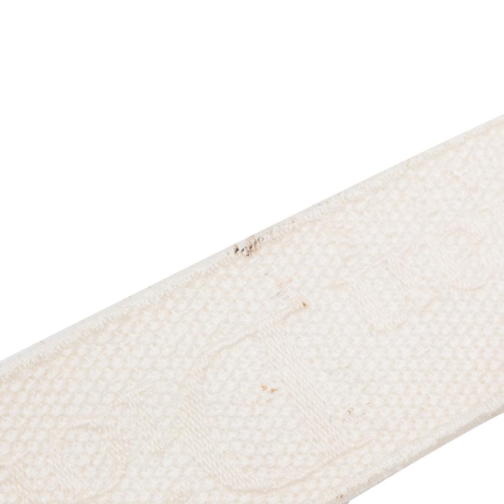 Christian Dior B Dior White Canvas Fabric Medium Cannage Lady D Lite Italy