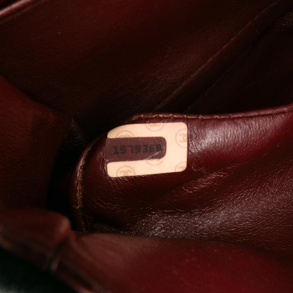 Chanel B Chanel Black Cotton Fabric Small Classic Jersey Double Flap France