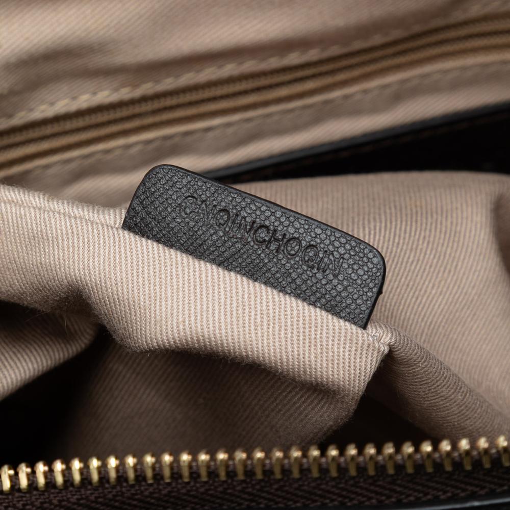 Burberry B Burberry Brown Beige Coated Canvas Fabric Haymarket Check Top Handle Bag China