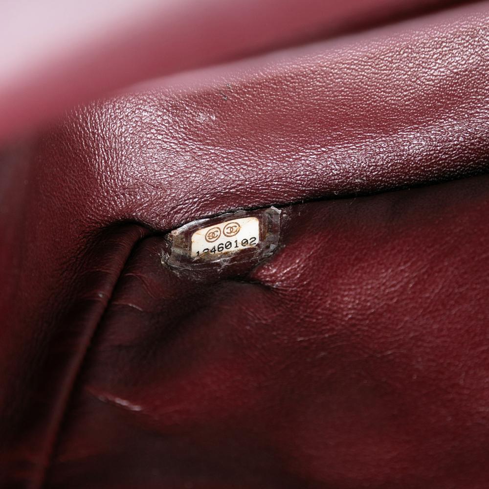 Chanel B Chanel Black Calf Leather Reissue 2.55 Aged skin Double Flap 226 France