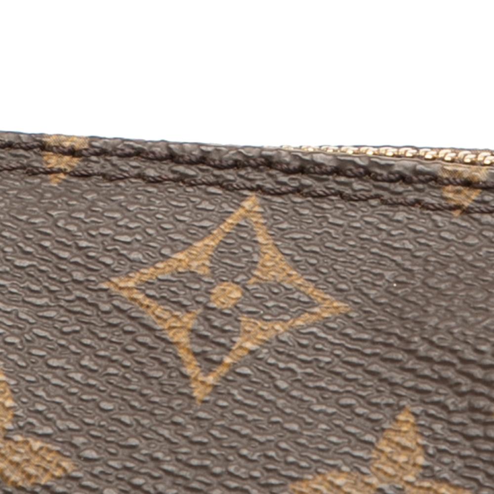 Louis Vuitton AB Louis Vuitton Brown Monogram Canvas Fabric Monogram Papillon Pochette France