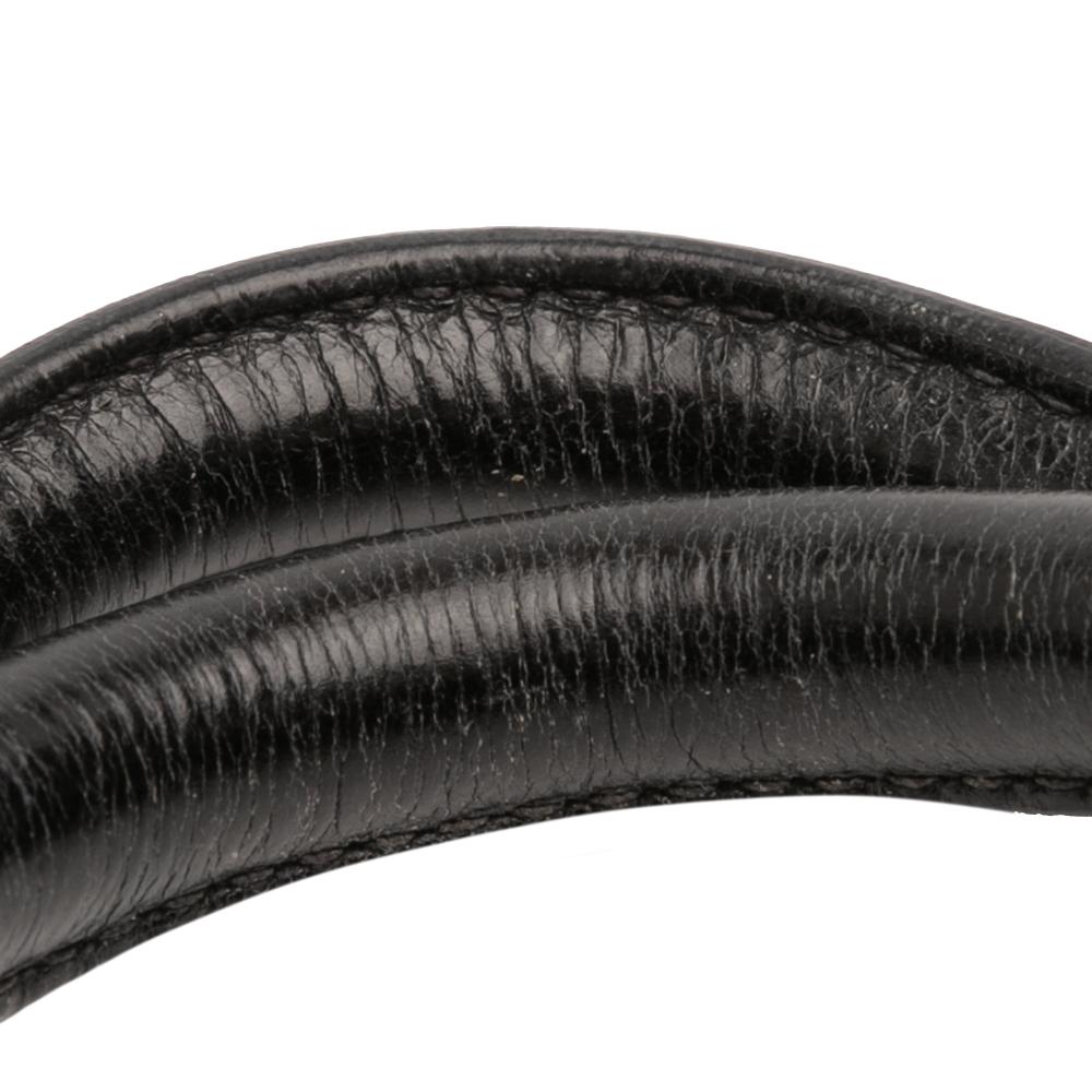 Miu Miu B Miu Miu Black Calf Leather Vitello Shine Satchel Italy