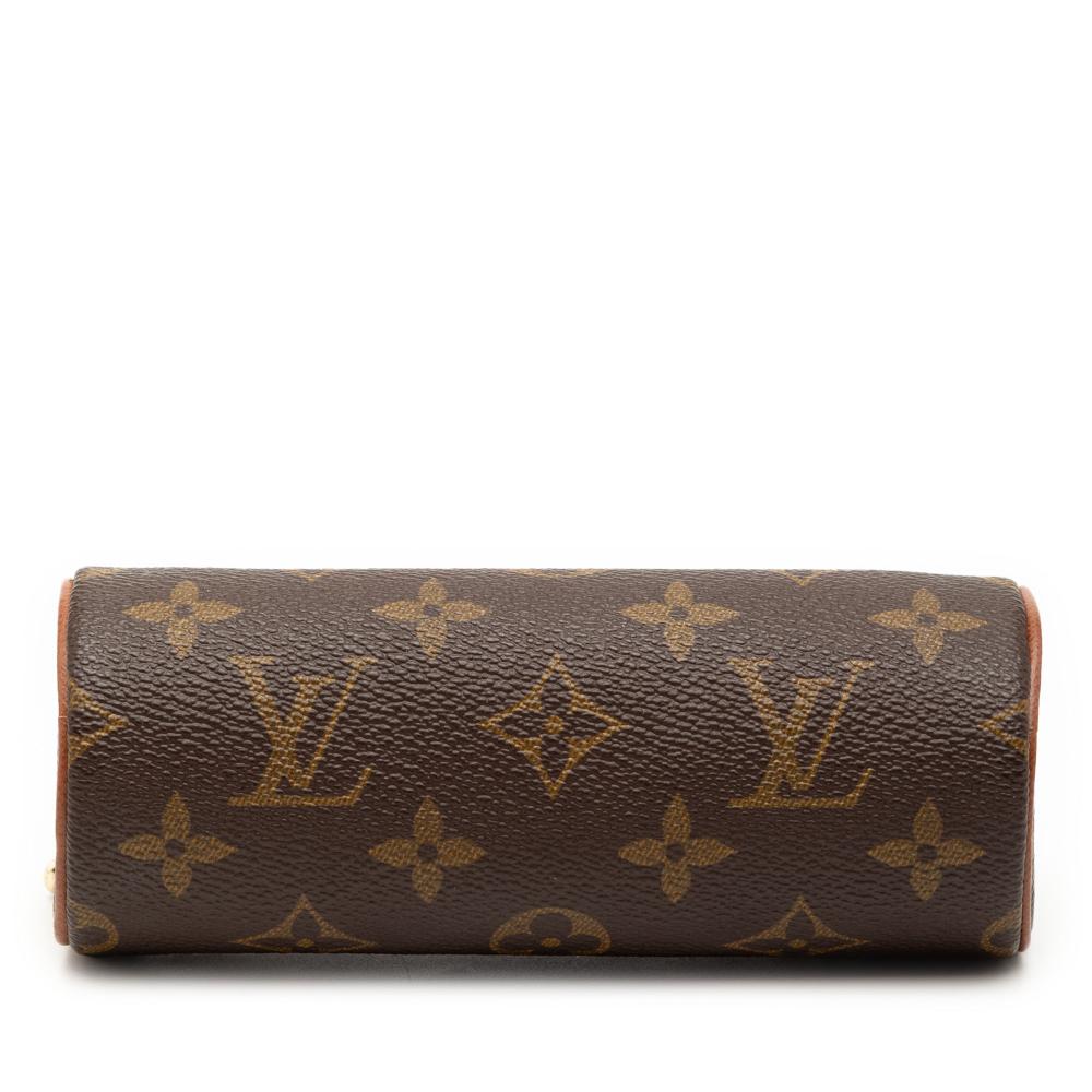 Louis Vuitton AB Louis Vuitton Brown Monogram Canvas Fabric Monogram Papillon Pochette France