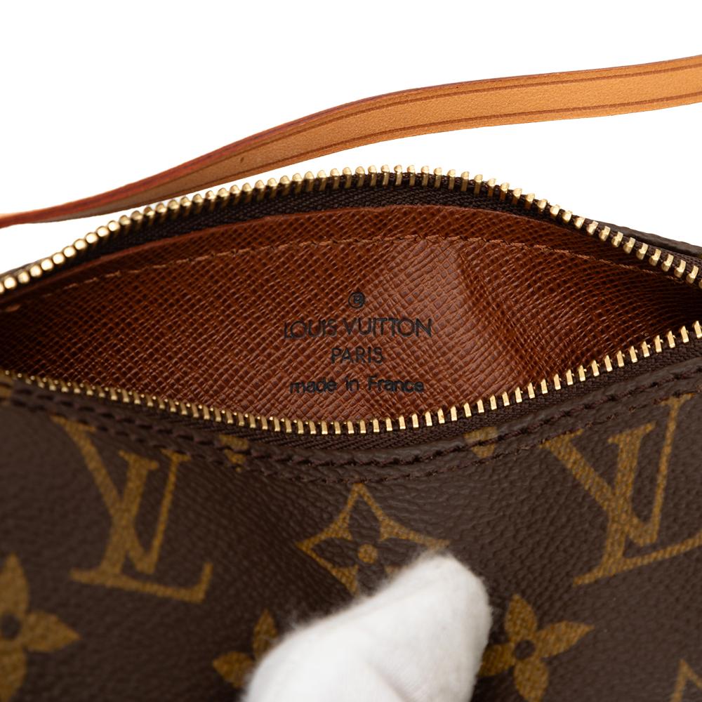 Louis Vuitton AB Louis Vuitton Brown Monogram Canvas Fabric Monogram Papillon Pochette France