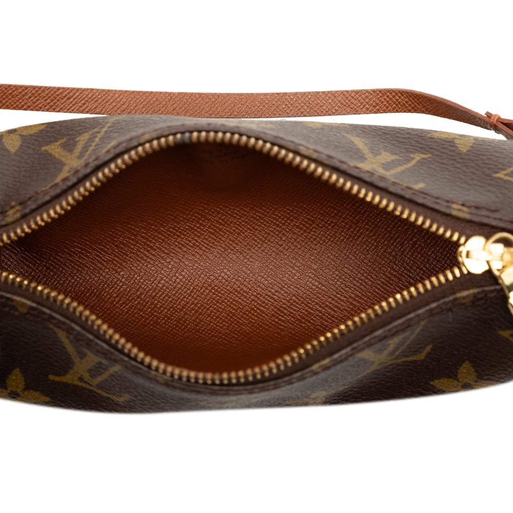 Louis Vuitton AB Louis Vuitton Brown Monogram Canvas Fabric Monogram Papillon Pochette France