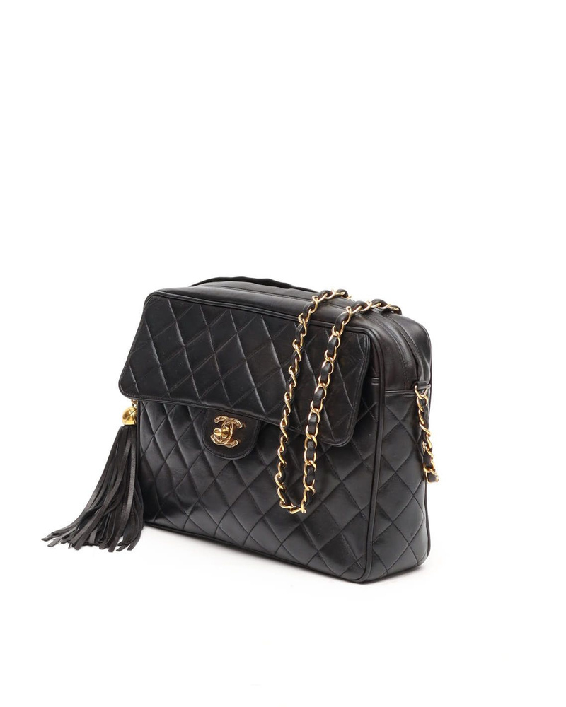 Chanel CC Camera Fringe Bag