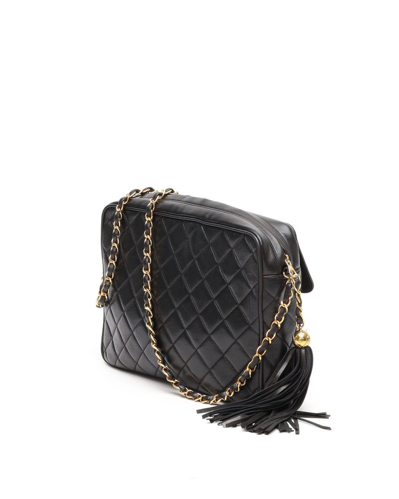 Chanel CC Camera Fringe Bag