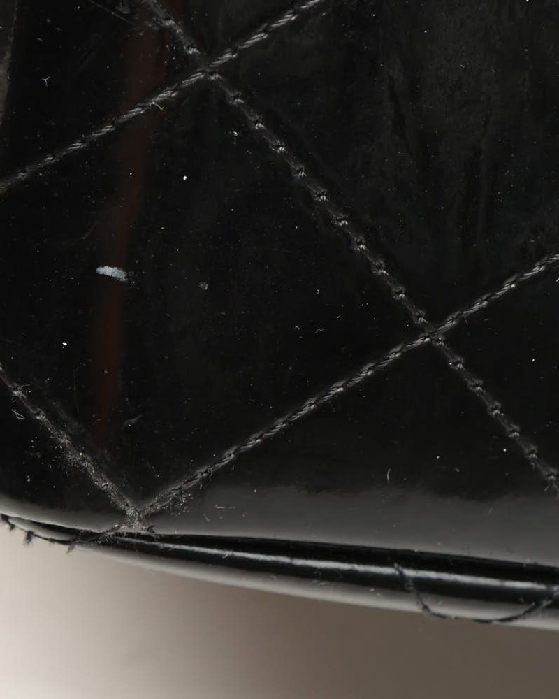 Chanel Classic Patent Jumbo Single Flap Bag