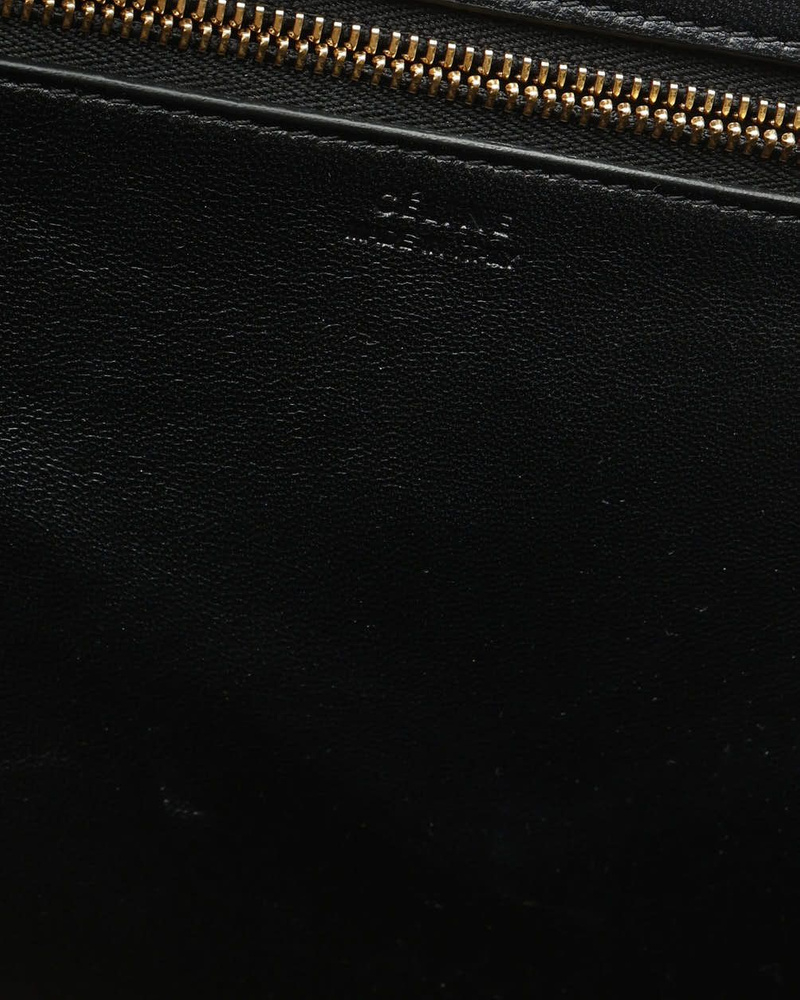 Celine Céline Large Cabas Clasp Tote Bag