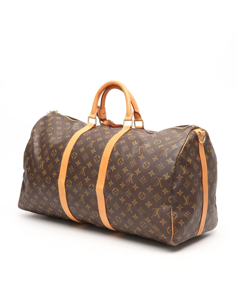 Louis Vuitton Monogram Keepall Bandoulière 55 Weekend Bag