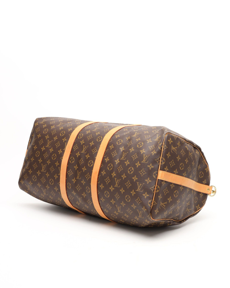Louis Vuitton Monogram Keepall Bandoulière 55 Weekend Bag