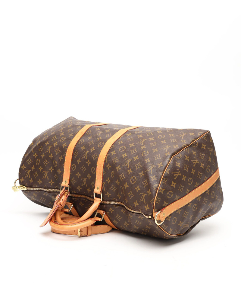 Louis Vuitton Monogram Keepall Bandoulière 55 Weekend Bag