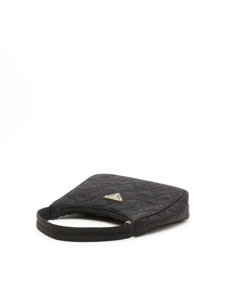 Prada Quilted Hobo Bag