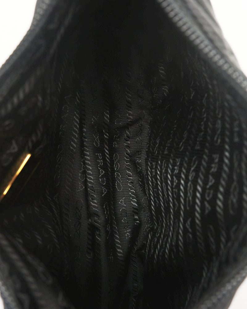 Prada Quilted Hobo Bag