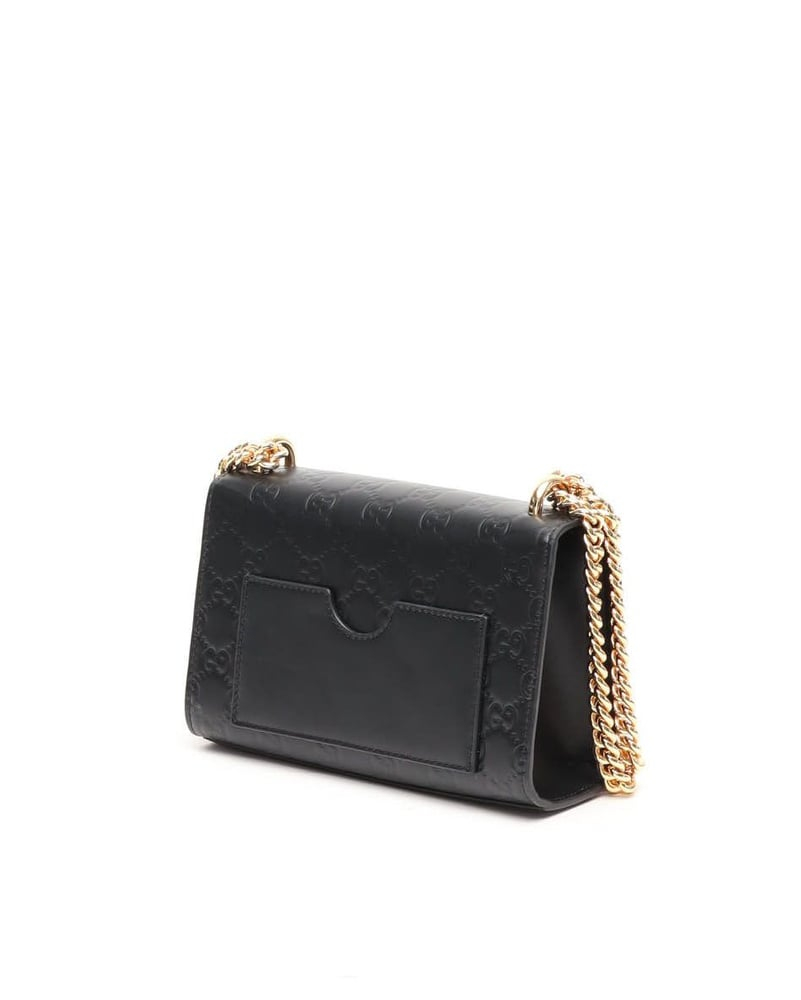 Gucci Small Guccissima Padlock Bag