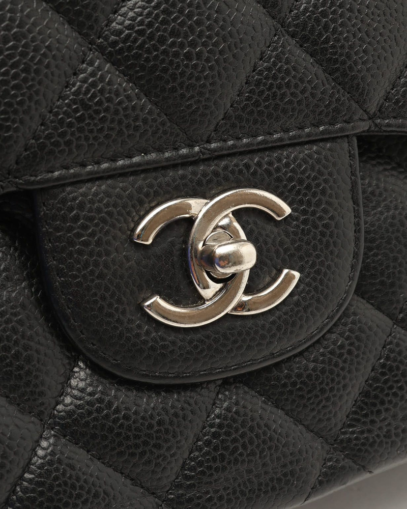 Chanel Classic Jumbo Caviar Double Flap Bag