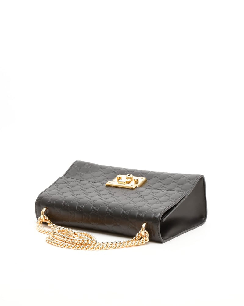 Gucci Large Padlock Guccissima Bag