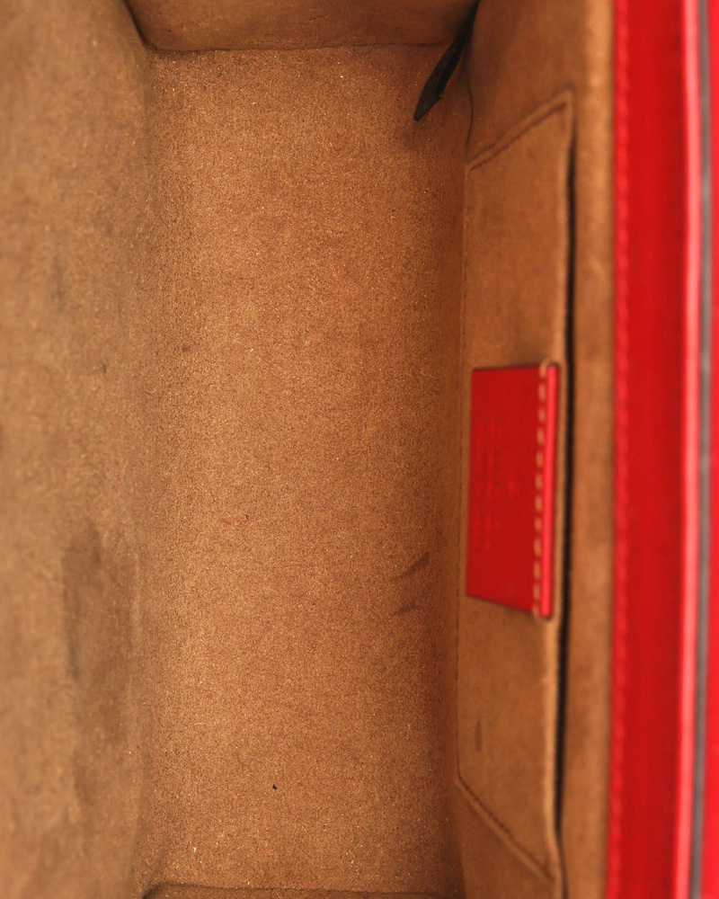 Gucci Small GG Supreme Padlock Shoulder Bag