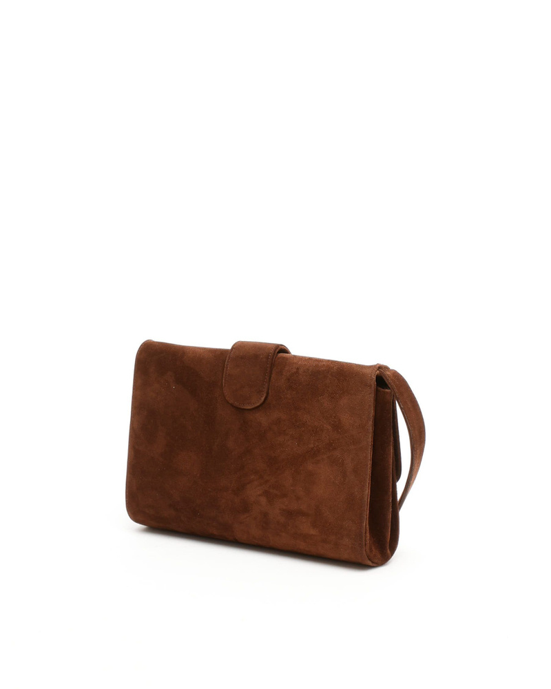 Gucci GG Suede Shoulder Bag