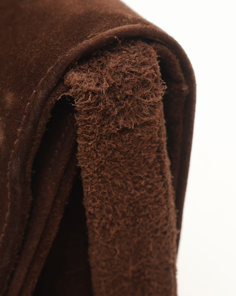 Gucci GG Suede Shoulder Bag