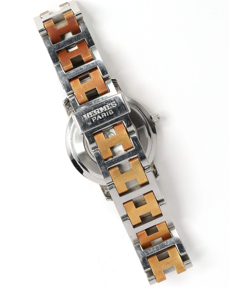 Hermès Clipper 24mm Rare Black Dial Watch