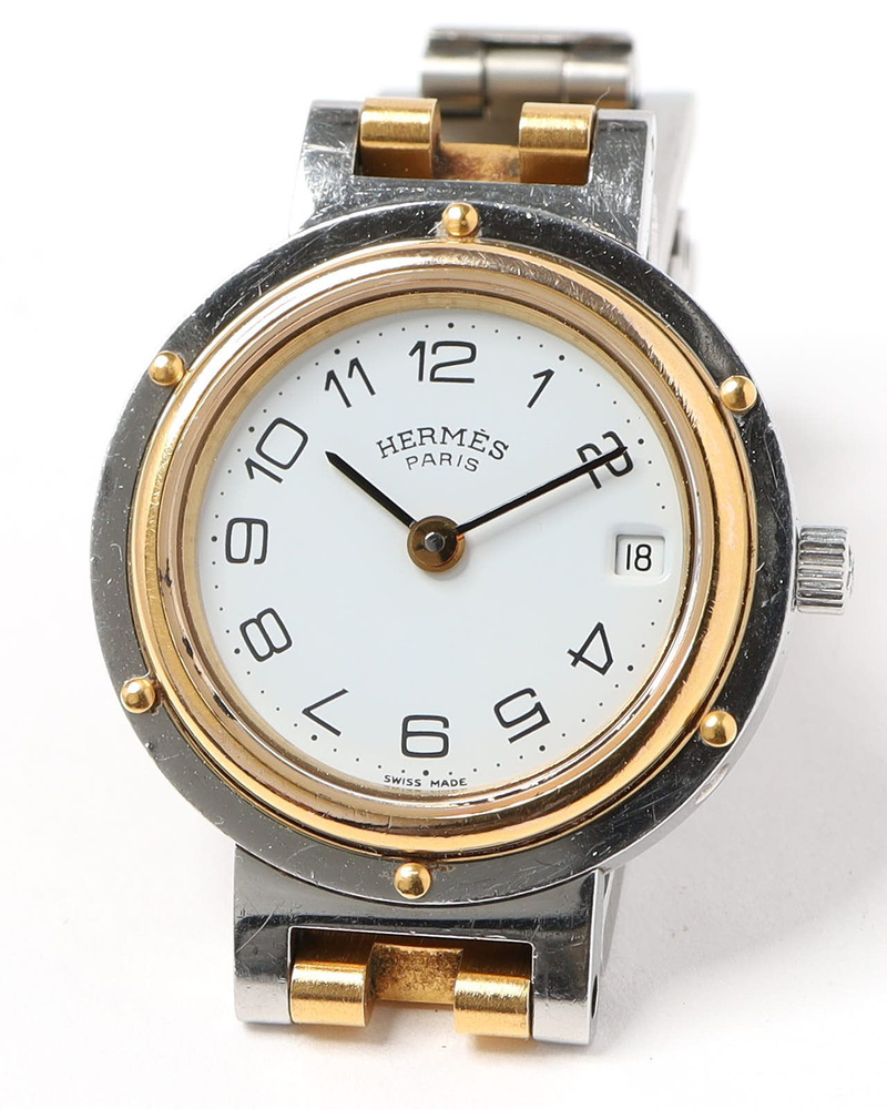 Hermès Clipper 24mm ca 2000 Full Set Watch