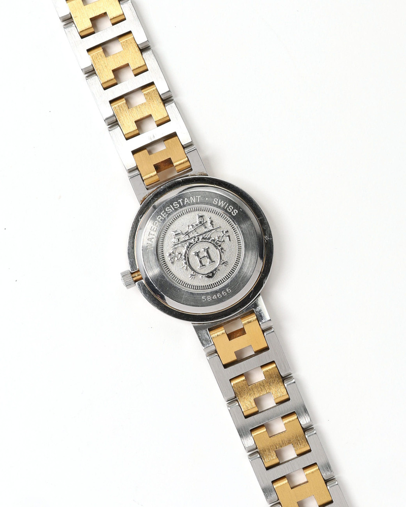 Hermès Clipper 24mm ca 2000 Full Set Watch