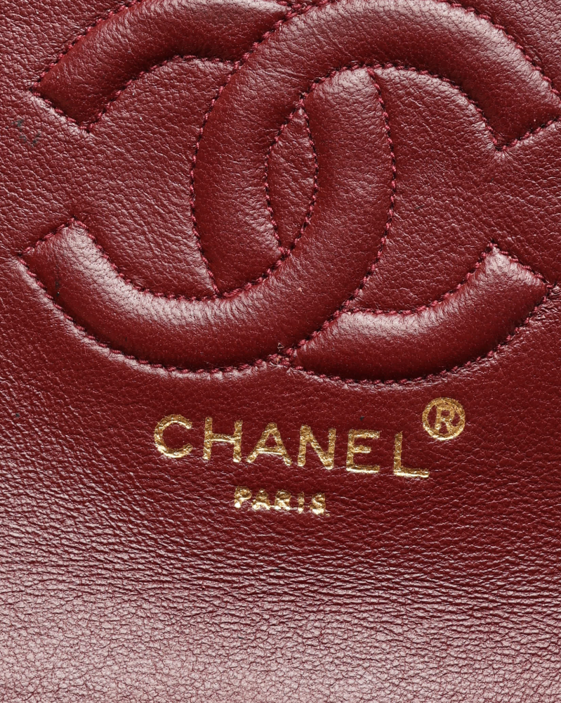 Chanel Classic Medium Jersey Single Flap Bag