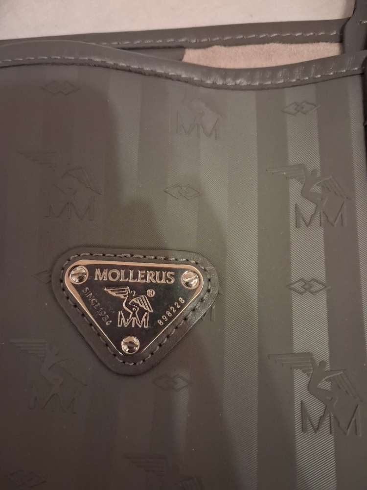 Maison Mollerus Shopper Silber Taupe