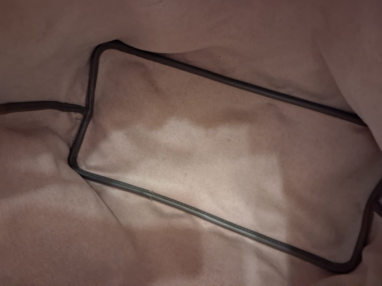 Maison Mollerus Shopper Silber Taupe