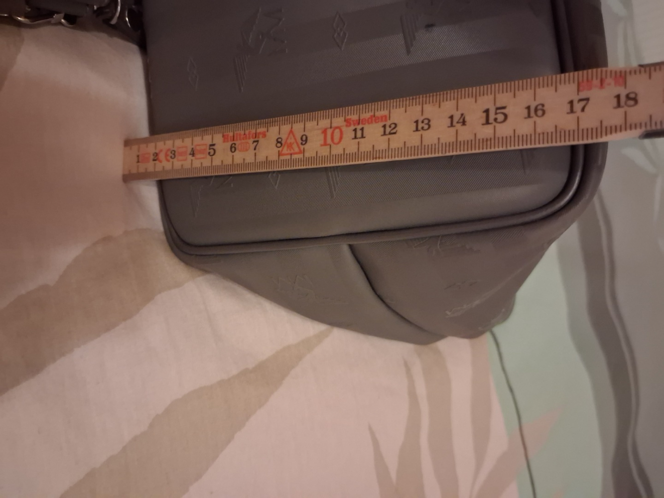 Maison Mollerus Shopper Silber Taupe