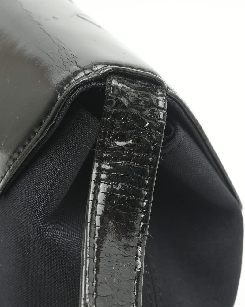 Saint Laurent Enamel Yves Shoulder Bag