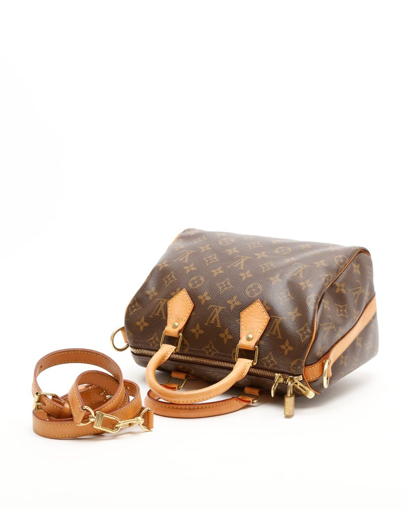 Louis Vuitton Monogram Speedy Bandoulière 25 Bag