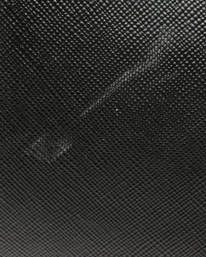 Prada Saffiano Turnlock Twin Tote Bag