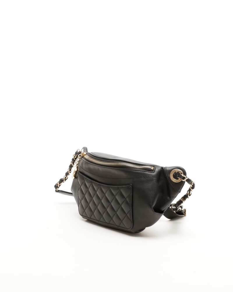 Chanel CC Quilted Waist Bag