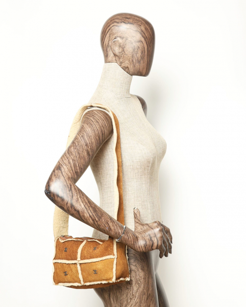 Chanel CC Mouton Shoulder Bag