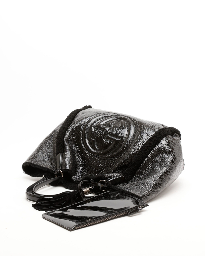 Gucci Soho Patent Tote Bag