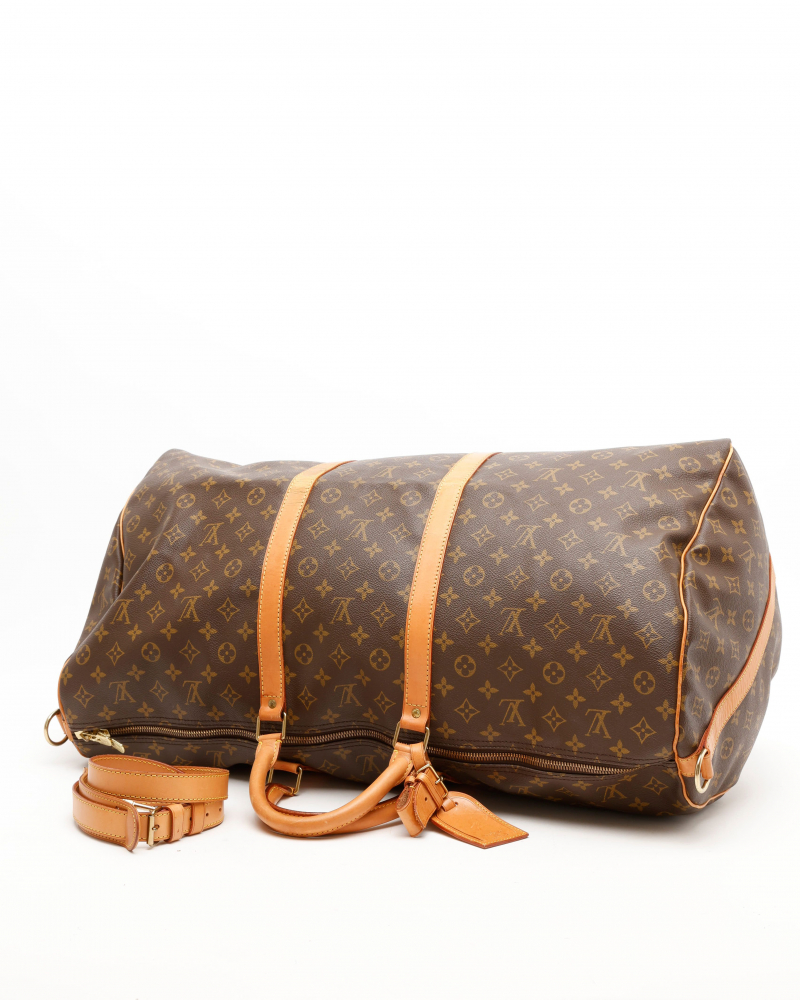 Louis Vuitton Monogram Keepall Bandouliére 60 Weekend Bag