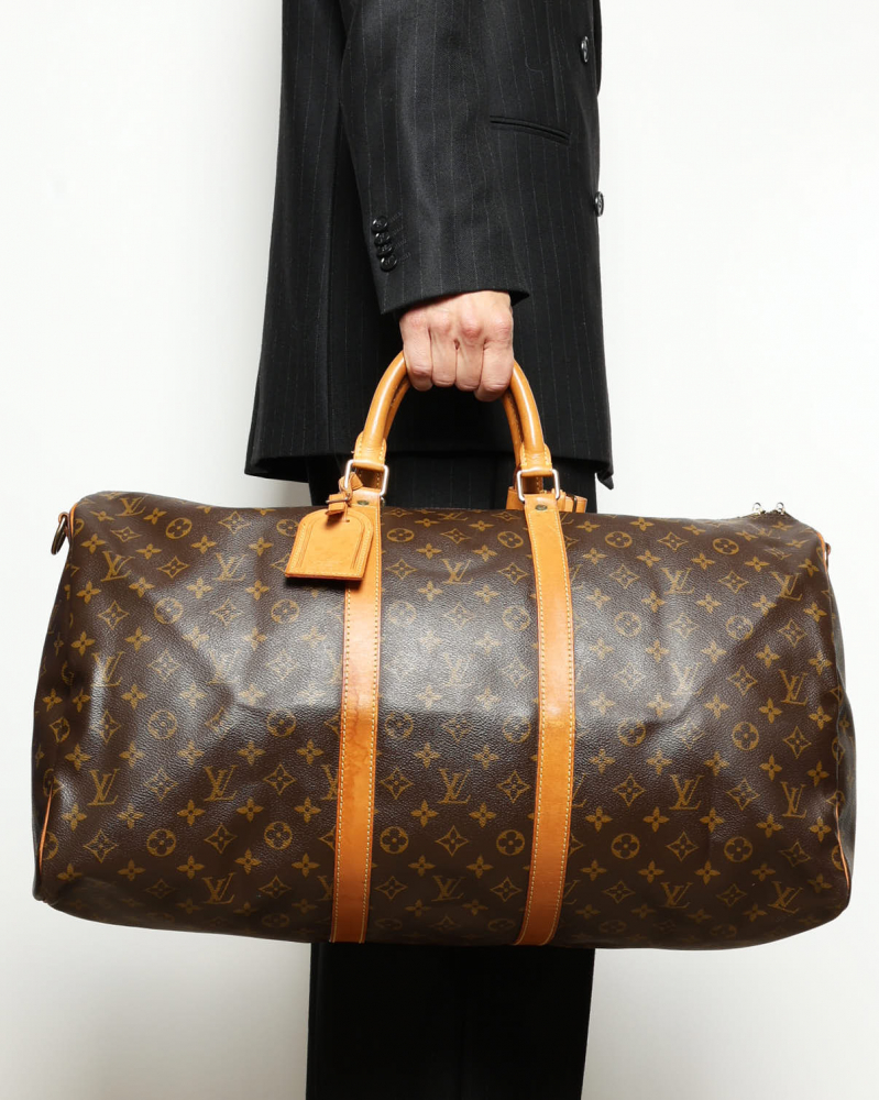 Louis Vuitton Monogram Keepall Bandouliére 60 Weekend Bag
